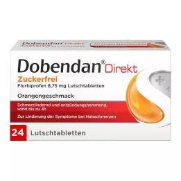DOBENDAN Doğrudan şekersiz Flurbiprofen 8.75 mg Lut, 24 adet
