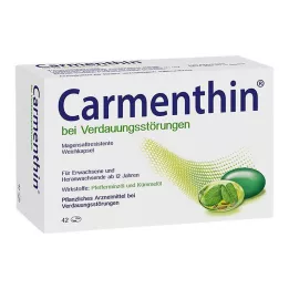 CARMENTHIN Sindirim bozuklukları için msr.Yumuşak kapsüller, 42 adet