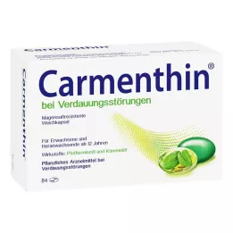 CARMENTHIN Sindirim bozuklukları için msr.Yumuşak kapsüller, 84 adet