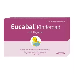 EUCABAL Kekikli çocuk banyosu, 7X5 ml