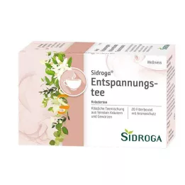 SIDROGA Wellness Relaxation Çay Filtre Poşetleri, 20X1,75 gr