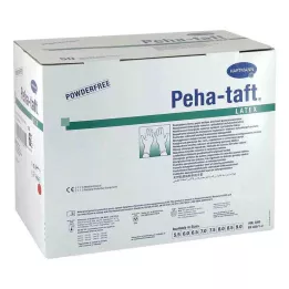 PEHA-TAFT lateks OP-eldiven boyutu 6,5, 50X2 adet