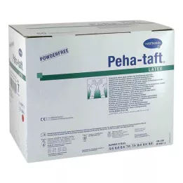 PEHA-TAFT lateks OP-eldiven beden 7, 50X2 adet