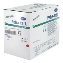 PEHA-TAFT lateks OP-eldiven boyutu 7,5, 50X2 adet