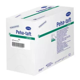 PEHA-TAFT lateks OP-eldiven beden 8, 50X2 adet