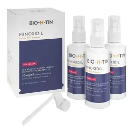 MINOXIDIL BIO-H-TIN Pharma 20 mg/ml Sprey Lsg., 3X60 ml
