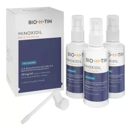 MINOXIDIL BIO-H-TIN Pharma 50 mg/ml Sprey Lsg., 3X60 ml