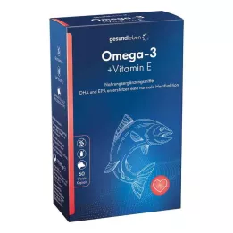 GESUND LEBEN Omega-3 1.000 mg kapsül + E vitamini, 60 adet