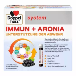 DOPPELHERZ Immun+Aronia sistem ampulleri, 30 adet
