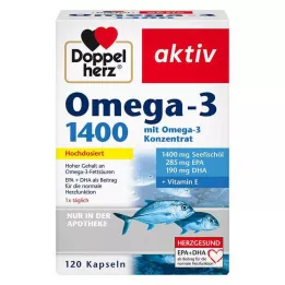 DOPPELHERZ Omega-3 1.400 kapsül, 120 adet