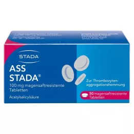 ASS STADA 100 mg mide-dirençli tablet, 50 adet