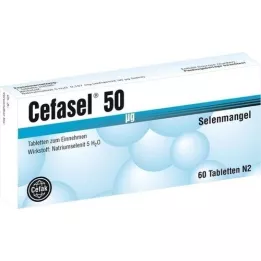 CEFASEL 50 μg tablet, 60 adet
