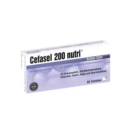 CEFASEL 200 nutri Selenium-Tab, 60 adet