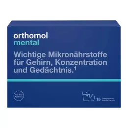ORTHOMOL zihinsel granüller/kapsüller 15 günlük kombinasyon paketi, 1 paket