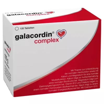 GALACORDIN karmaşık tabletler, 120 adet