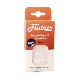 FLUTEES Kulak tıkaçları için koruyucu kılıflar, 5 adet