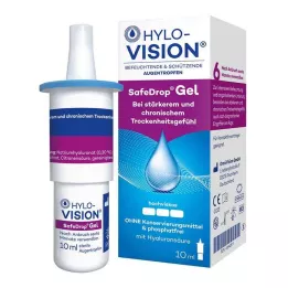 HYLO-VISION SafeDrop Jel göz damlası, 10 ml