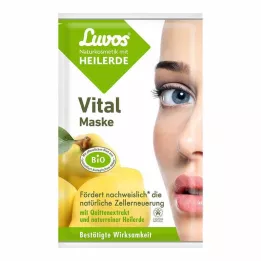 LUVOS Şifalı Kil Vital Maske Doğal Kozmetik, 2X7,5 ml
