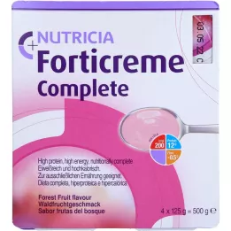 FORTICREME Orman meyvesi aroması, 4X125 g