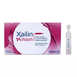 XAILIN Göz yıkama solüsyonu tek doz halinde, 20X5 ml