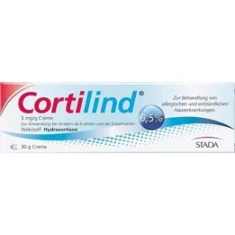 CORTILIND 5 mg/g hidrokortizon kremi, 30 g