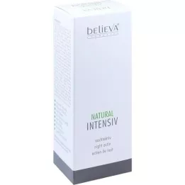BELIEVA Doğal yoğun gece aktif kremi, 75 ml