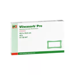 VLIWASORB Pro süper emici komp. steril 12,5x22,5 cm, 10 adet