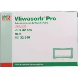 VLIWASORB Pro süper emici komp. steril 22x32 cm, 10 adet