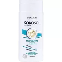 BONLAURI Hindistan cevizi yağı, argan yağı + ipek koruyuculu saç kremi, 200 ml