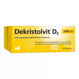 DEKRISTOLVIT D3 2.000 IU tablet, 60 adet