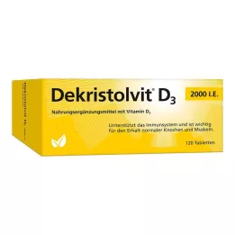 DEKRISTOLVIT D3 2.000 IU tablet, 120 adet