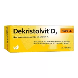 DEKRISTOLVIT D3 4.000 IU tablet, 30 adet