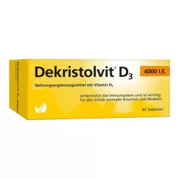 DEKRISTOLVIT D3 4.000 IU tablet, 60 adet