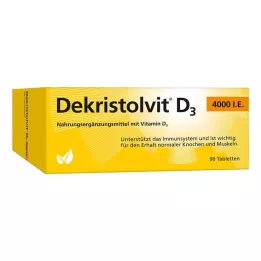 DEKRISTOLVIT D3 4.000 IU tabletler, 90 adet
