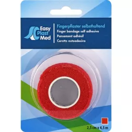 UM FINGERPFLASTER 2,5 cmx4,5 m kırmızı, 1 adet