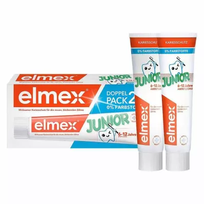 ELMEX Junior Diş Macunu Çift Paket, 2X75 ml ELMEX Junior Diş Macunu Çift Paket, 2X75 ml