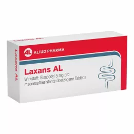 LAXANS AL mideye dayanıklı kaplamalı tabletler, 30 adet