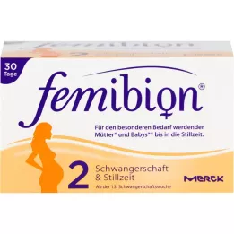 FEMIBION Gebelik 2 D3+DHA+400 μg folat, 60 adet