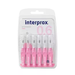 INTERPROX nano pembe interdental fırça blisteri, 6 adet