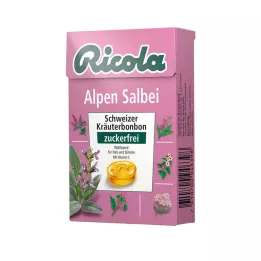 RICOLA o.Z.Box Adaçayı Alp Adaçayı Bonbonları, 50 gr