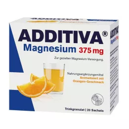ADDITIVA Magnezyum 375 mg Poşet Portakal, 20 adet