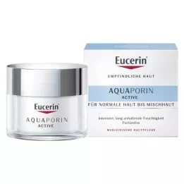 EUCERIN AQUAporin Aktif Krem normalden karma cilde, 50 ml