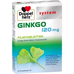 DOPPELHERZ Ginkgo 120 mg sistem film kaplı tablet, 30 adet