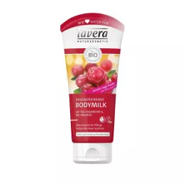 LAVERA Bodymilk organik kızılcık &amp; organik argan yağı, 200 ml