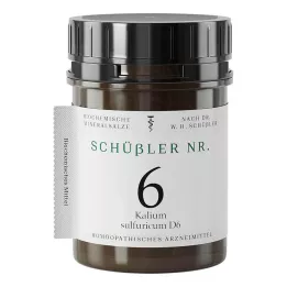 SCHÜSSLER No.6 Kalium sulfuricum D 6 tablet, 400 adet