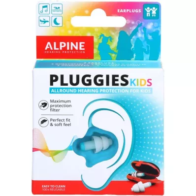 ALPINE PLUGGIES Çocuk kulak tıkacı, 2 adet