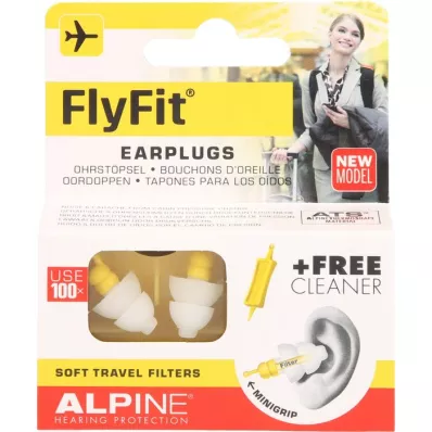 ALPINE FLYFIT Kulak tıkacı, 2 adet ALPINE FLYFIT Kulak tıkacı, 2 adet