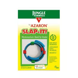 JUNGLE Formül AZARON SLAP-IT sivrisinek kovucu bant, 2 adet