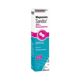 MAGNESIUM SANDOZ 243 mg efervesan tablet, 20 adet