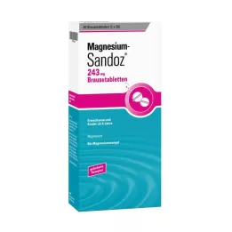 MAGNESIUM SANDOZ 243 mg efervesan tablet, 40 adet
